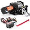 VEVOR Verricello Elettrico, Capacità di Tiro della Linea 1361 kg Verricello ATV/UTV 12 V CC Φ0,5 x 1188,7 cm 7 Fili Cavo in Acciaio Rullo Passacavo Telecomando Cablato, per Traino UTV ATV Fuoristrada