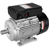 VEVOR Motore Elettrico 2,2KW 2800 Giri/min, AC 220~240V 13,8A, 90L, Telaio B3, Motore Compressore d'Aria Monofase, Albero Chiavetta 24mm, Rotazione CW/CCW Macchine Agricole e Attrezzature Generali
