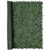 VEVOR Recinto per privacy edera 2440 x 1830 mm, Recinto per privacy foglie artificiale collegamento rinforzato, Siepe artificiale foglie decorazione per giardino, cortile, balcone terrazza