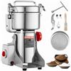 VEVOR 1000g Mulino Elettrico per Cereali, Macina Spezie Commerciale Alta Velocità 3000 W, Macchina Polverizzazione in Acciaio Inox, per Cereali Secchi, Spezie, Caffè, Mais, Pepe, Tipo Oscillante
