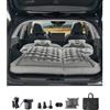 VEVOR Materasso ad Aria per Auto Floccato e Ispessito, Materasso Gonfiabile da Campeggio, Letto Dormire Portatile da Viaggio con Pompa dell'Aria, Ugello, Borsa Trasporto, Grigio