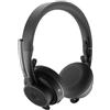 Logitech UC Zone Wireless, Cuffia con microfono Bluetooth