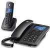 Motorola Telefono con Filo con Vivavoce e Cordless colore Nero - C4201COMBOK