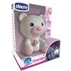 CHICCO (ARTSANA SpA) Dreamlight Chicco Rosa - Lampada Notturna per Bambini, Orsetto con Musica Rilassante, Luce Magica per Sonno e Relax