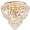 Ideal Lux DUBAI PL6 OTTONE Mod. 201016 Lampada Da Soffitto 6 Luci