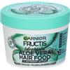 Garnier Maschera Idratante Fructis Hair Food, Riparatrice 3 in 1 con Formula Vegana per Capelli normali, Aloe, 390 ml