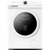 Midea MF10EW90B Lavatrice Slim Carica Frontale, 9 kg, 1400 Giri, Classe A, Vapore, Motore BLDC, Programma Rapido, Varie Temperature dell'Acqua, White