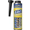 Goodyear Additivo detergente per Motori a Benzina 5 in 1 Professionale 300 ml | Detergente per iniettori, Turbo, catalizzatore, Sistema di combustione e aspirazione | Migliora Le Prestazioni