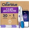 Clearblue 30 Test di Ovulazione Digitali Avanzati e 1 Test di Gravidanza, Aumenta le tue possibilità di rimanere incinta, Rilevazione Rapida, App Tracker ciclo