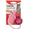 Camon Gioco per Gatti Topini in Poliestere con Catnip e Coda con Pallina