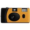 YASHICA MF-1 - Fotocamera Snapshot Art (nero/arancione)