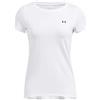 UNDER ARMOUR MAGLIA A MANICHE CORTE HEATGEAR ARMOUR WHITE DONNA
