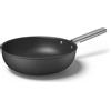 Smeg Cookware Wok 30 cm 50's Style CKFW3001BLM Nero