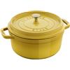 Staub Cocotte Tonda Citron D24 cm in Ghisa