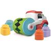 Clementoni Soft Clemmy - Touch And Play Sensory Steamroller, Bambini 12+ Mesi, Camion Raccoglitore 8 Mattoncini, Gioco Prima Infanzia, Sviluppa Manualità e Percezione Tattile, Made in Italy, 17495