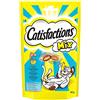 Catisfactions Mix Snack per Gatto con Delizioso Salmone e Stuzzicante Formaggio, 6 Confezioni da 60 g