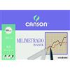 Canson Guarro Canson 200402863 Carta Millimetrata A3, Blocchetto 50 Fogli