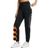 BALEAF Pantaloni da donna in pile foderati impermeabili termici invernali joggers da corsa yoga pantaloni a vita alta, Nero , XXL