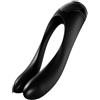 SATISFYER Vibratore clitoride con dito nero