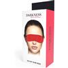 DARKNESS Maschera bdsm benda sull'occhio in rosso