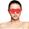 DARKNESS Maschera bdsm rosso totale