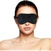 DARKNESS Maschera bdsm nera per occhi discreti