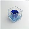 Ars Nova Cubo fondo pietra 8x8 - rosa baccara blu e gocce