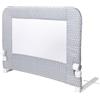 Interbaby Sponda Letto Bambini Pieghevole 90 cm | Barriera Anticaduta con Sbarra Letto | 18 mesi-5 anni | Compatibile Letto Singolo e Matrimoniale | Stella