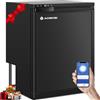 AAOBOSI Frigo Portatile 65L, Frigo da Campeggio con APP, Frigorifero Per Caravan con Luci LED, 12/24V DC, -20 °C a 20 °C, Per Auto, Camion, SUV, Camper, Barche, Campeggio e Viaggi