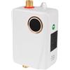 TONFEION Scaldacqua istantanea, 5 l, riscaldamento sicuro, scaldabagno elettrico, mini scaldabagno con controllo intelligente e indicatore LED per doccia/bagno/cucina (bianco)