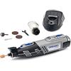 Dremel F0138220JC Multiutensile Cordless al Litio 8220JC, 12 V, Nero