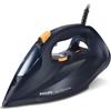 Philips Azur Serie 7000 Ferro da stiro a vapore - 3000 W, Vapore Continuo 55g/min, Colpo vapore da 250 g, vapore verticale, piastra SteamGlide Elite, Blu/Giallo (DST7060/20)