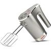 Girmi SB42 Mastro Mix Sbattitore Elettrico, 300W, 5 velocità, Sbattitori per montare panna ed albumi, Ganci Inox per impasti dolci e salati, Tasto di Espulsione Fruste, Grigio
