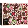 Elena Essex Puzzle 1000 Pezzi - Sweet Delight | Regalo Donna | Arte Museum Cioccolato Ciambella | 68x49cm