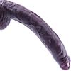 Umania Dildo realistico non circonciso di 24,5 cm con prepuzio,grande dildo in silicone,pene spesso con ventosa,dildonero per stimolazione del punto G anale,giocattolo sessuale per adulti per uomini e donne