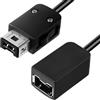 AXFEE Cavo di prolunga Compatibilità con Nintendo NES Classic Mini Gamepad, per Wii Remote e WII Nunchuck Joystick, Nero- 3M