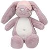 Depesche 13528 Principessa Mimi - Coniglio di Peluche Viola, con Maschera per Dormire, Orecchie Lunghe e Brillantini, Alto Circa 29 cm con Coda Bianca