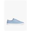 Tommy Hilfiger Donna Sneakers Vulcanizzate Washed Canvas Profilo Basso, Blu (Space Blue), 36