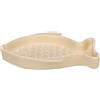 Flamingo Ciotola per Cibo E Acqua FISHIE Beige 17x14x2,5CM 200ML