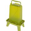 Kerbl Hobbyfarming mangiatoia Automatica con Piedini, 5,5 l, Verde, 19,5 x 28,5 x 39,5 cm, mangiatoia per pollame, distributore di mangime, plastica, pollame