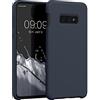 kwmobile Cover per Samsung Galaxy S10e Custodia - Back Case per Smartphone in Silicone TPU - Protezione Gommata - blu mirtillo