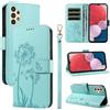 Bravoday Cover per Samsung Galaxy A04s / A13 5G / 4G, Custodia in PU Pelle Portafoglio Flip Schede con Slot per Carte, Magnetica Antiurto Cover per Galaxy A04s / A13 5G, Verde
