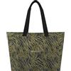 FREDDY BORSA SHOPPER IN CANVAS ANIMALIER CON ZIP