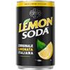 FONTI DI CRODO 1931 LEMON SODA Lemonsoda | Bevanda Gassata al Limone, 24 Minican Lattine da 15 cl, L'originale Limonata Italiana, Rinfrescante, con Succo di Limoni Siciliani, Senza Coloranti