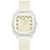 Alienwork Kids Orologio Bambini Ragazzi Ragazze Trasparente Bracciale in Silicone Verde bambini Sport