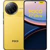 POCO F7 Ultra Smartphone, 12+256 GB, Giallo, Batteria 5300Mah, 120W Hypercharge,