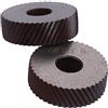 DIYEAH 3 Pezzi Strumento ruota Knurling zigrinatura a doppia ruota strumento per zigrinatura ruote per zigrinatura pece ruota diagonale zigrinatura della rotella taglierina acciaio Nero