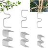 IUKUNNE 30 Pezzi Supporto Estrattore Rami di Frutta, 8/10/13cm, Separatore Rami a Forma di M, Ramo di Albero da Frutto Divaricatori, Estrattori Rami da Frutto, Supporto per Piante Rami da Giardino