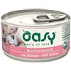 Oasy Gustosa Mousse al Salmone per Gatti 85gr - 85 g - KIT 6x PREZZO A CONFEZIONE