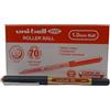 Uni-Ball Rollerball Inchiostro Liquido Eye Broad UB-150E-10 Rosso 1,0 mm Scatola 12pcs